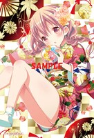 とらのあな「三月画集」購入特典の特製イラストカード。