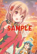 COMIC ZIN「ひなこのーと3」巻購入特典の特製イラストカード。