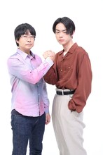 左から古屋兎丸、菅田将暉。撮影／長谷部英明