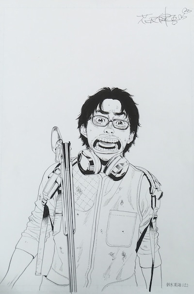 「アイアムアヒーロー」原画