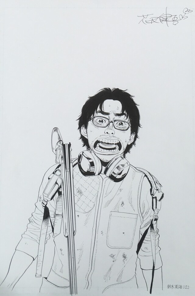 「アイアムアヒーロー」原画