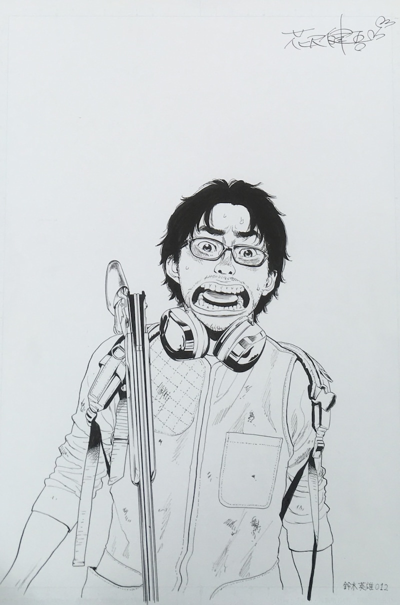 「アイアムアヒーロー」原画