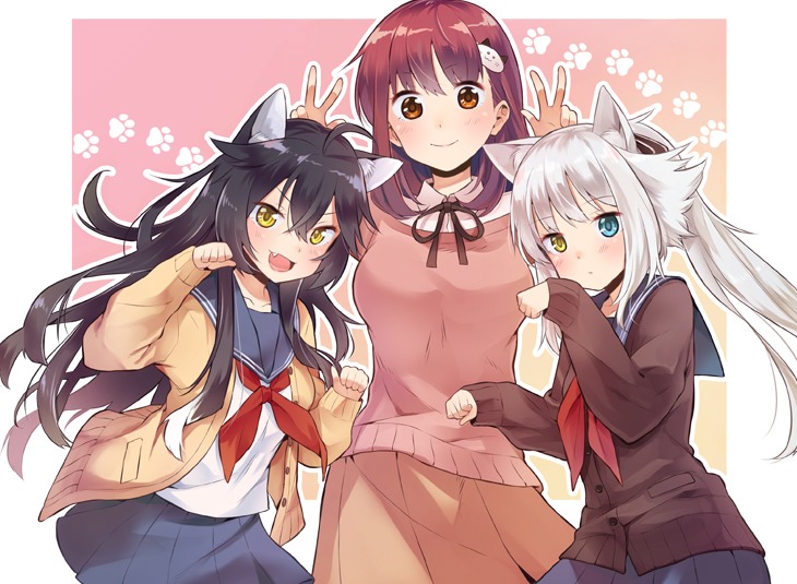 「ネコじまにゃんだフル」扉ページ
