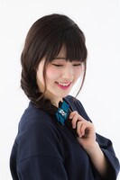 十龍之介モデルのバレッタの着用例。