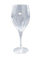 「TIGER ＆ BUNNY -The Rising- 2017 WINE Golden Ryan」に付属するグラス。