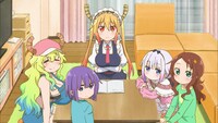 「小林さんちのメイドラゴン」より。