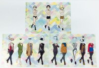 久保ミツロウ描き下ろしイラストが用いられた「オリジナルペーパードールセット」。