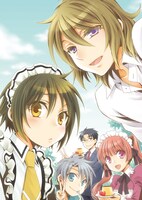 「少年メイド」最終10巻に収録されているカラーイラスト。