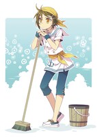 「少年メイド」最終10巻に収録されているカラーイラスト。