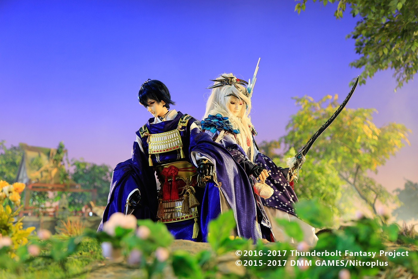 「Thunderbolt Fantasy 刀劍亂舞」のビジュアル。