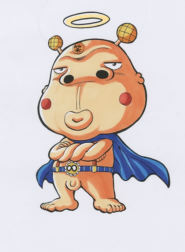 「笑いの王子ぺんぺんぺん」のカラーカット。(c)島袋光年／集英社