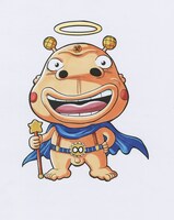 「笑いの王子ぺんぺんぺん」のカラーカット。(c)島袋光年／集英社