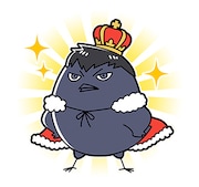 「ハイキュー!!ヒナガラス」LINEスタンプより。