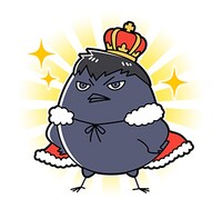 「ハイキュー!!ヒナガラス」LINEスタンプより。