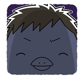 「ハイキュー!!ヒナガラス」LINEスタンプより。