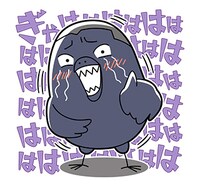 「ハイキュー!!ヒナガラス」LINEスタンプより。