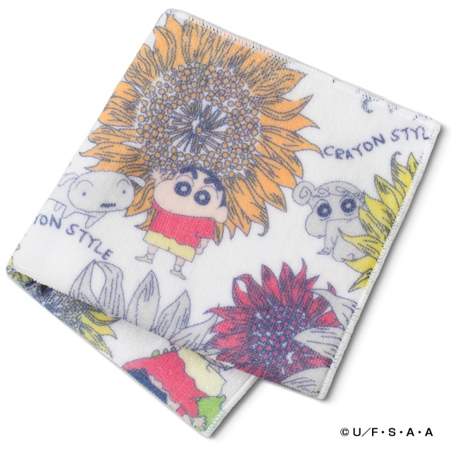 「CRAYON STYLE Crayon Shinchan Unlimited」より販売されるハンドタオル。