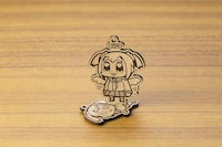 キーチェーン（スタンドタイプ：ポプ子）