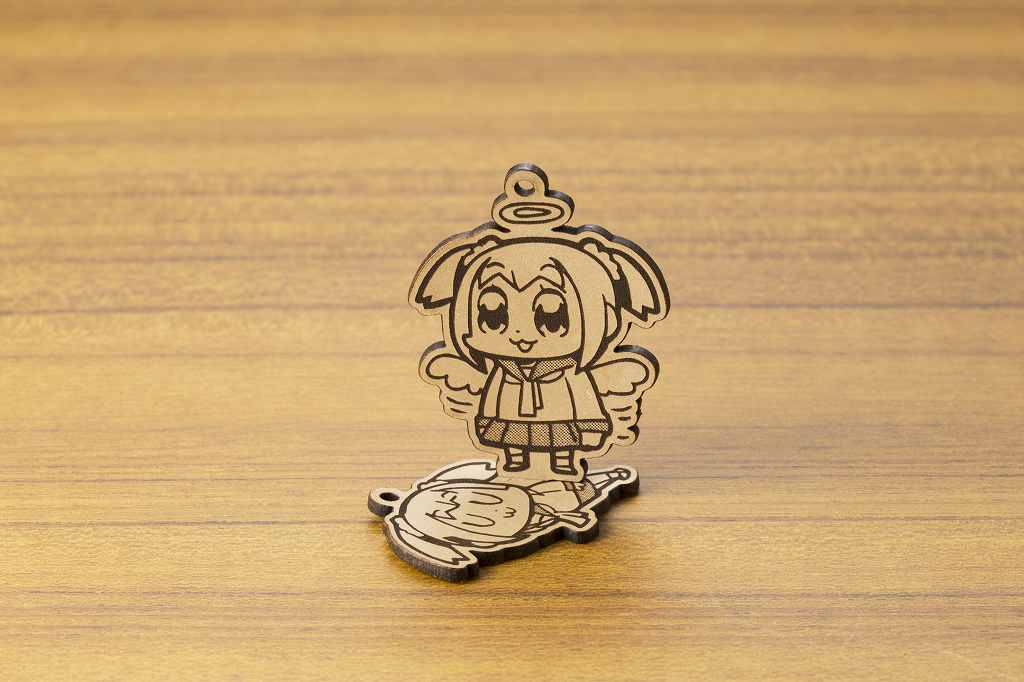 キーチェーン（スタンドタイプ：ポプ子）