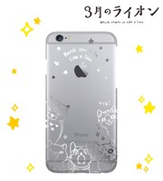 「川本家のニャーたちのスマホケース（シルバー）」