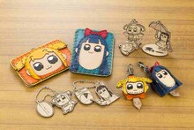 OJAGA DESIGN×KOTOBUKIYA ポプテピピック レザーアイテム グッズ