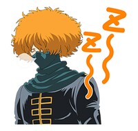 「銀魂 ボソっとつぶやくうぅぅ！スタンプ」