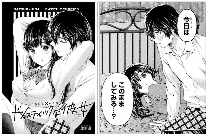 「ドメスティックな彼女」の袋とじ企画第2弾より。