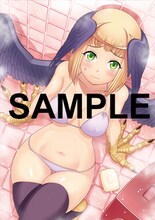 オカヤド描き下ろしによる「12BEAST」下敷き。