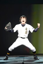 ゲネプロ公演より、小澤廉演じる沢村栄純。