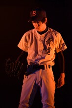 ゲネプロ公演より、小澤廉演じる沢村栄純。