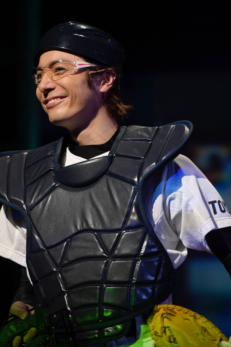 ゲネプロ公演より、和田琢磨演じる御幸一也。