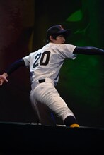 ゲネプロ公演より、小澤廉演じる沢村栄純。