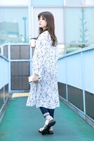 坂田銀時モデルのサンダルの着用イメージ。