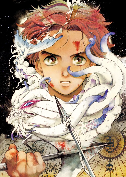 「聖血の海獣」のイラスト。