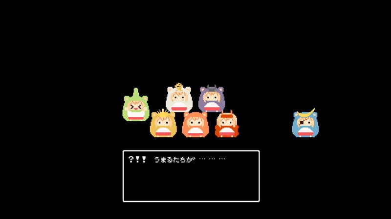 「干物妹！うまるちゃん」第2期ティザーPVのカット。