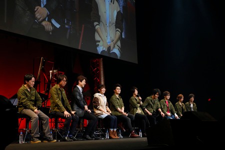 トークコーナーの様子。