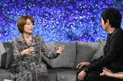 左からヤマザキマリ、今田耕司。(c)日本テレビ