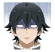 LINEスタンプ「はんだくん」より。