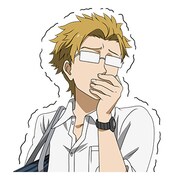 LINEスタンプ「はんだくん」より。