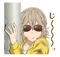 LINEスタンプ「はんだくん」より。