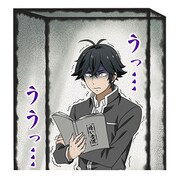 LINEスタンプ「はんだくん」より。