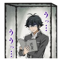 LINEスタンプ「はんだくん」より。