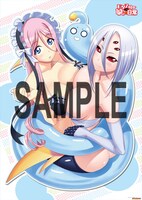 モンスター娘のいる日常」12巻のゲーマーズ限定版に収められているお風呂ポスター。