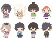 「こえだらいずA アクリルキーホルダーコレクション 刀剣乱舞‐ONLINE‐ vol.2」のイラスト。(c)2015-2017 DMM GAMES/Nitroplus (c)TOMY