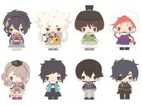 「こえだらいずA アクリルキーホルダーコレクション 刀剣乱舞‐ONLINE‐ vol.2」のイラスト。(c)2015-2017 DMM GAMES/Nitroplus (c)TOMY