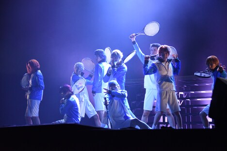 「ミュージカル『テニスの王子様』TEAM Live HY0TEI」ゲネプロの様子。