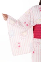 「木之本桜モデル浴衣」の着用例。