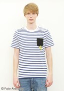 Tシャツ「ニャロメ ドローイング」着用画像