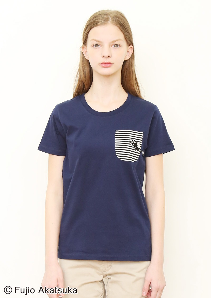 Tシャツ「ウナギイヌ エンブロイダリー」着用画像