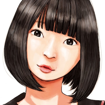 「UTANINARE!! / わたし」イラスト盤ジャケットのイラスト。